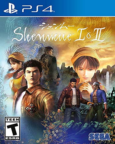 Book Cover Shenmue I & II for PlayStation 4