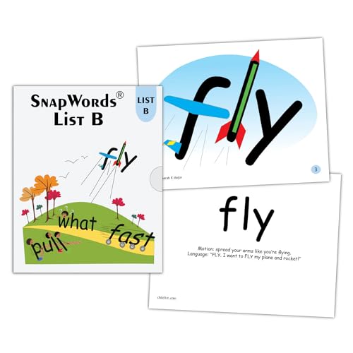 SnapWords® List B Teaching Cards