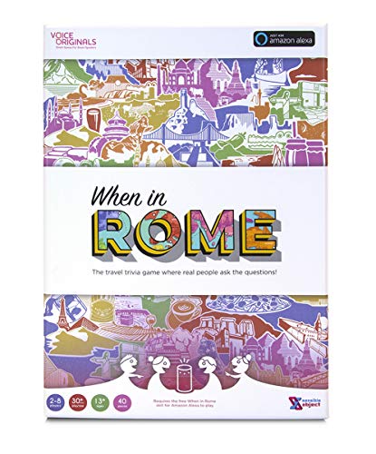 Book Cover Voice Originals - When in Rome Travel Trivia Game Powered by Alexa