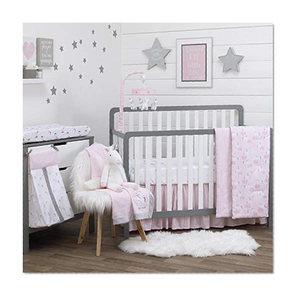 NoJo Unicorn 4 Piece Crib Bedding Set