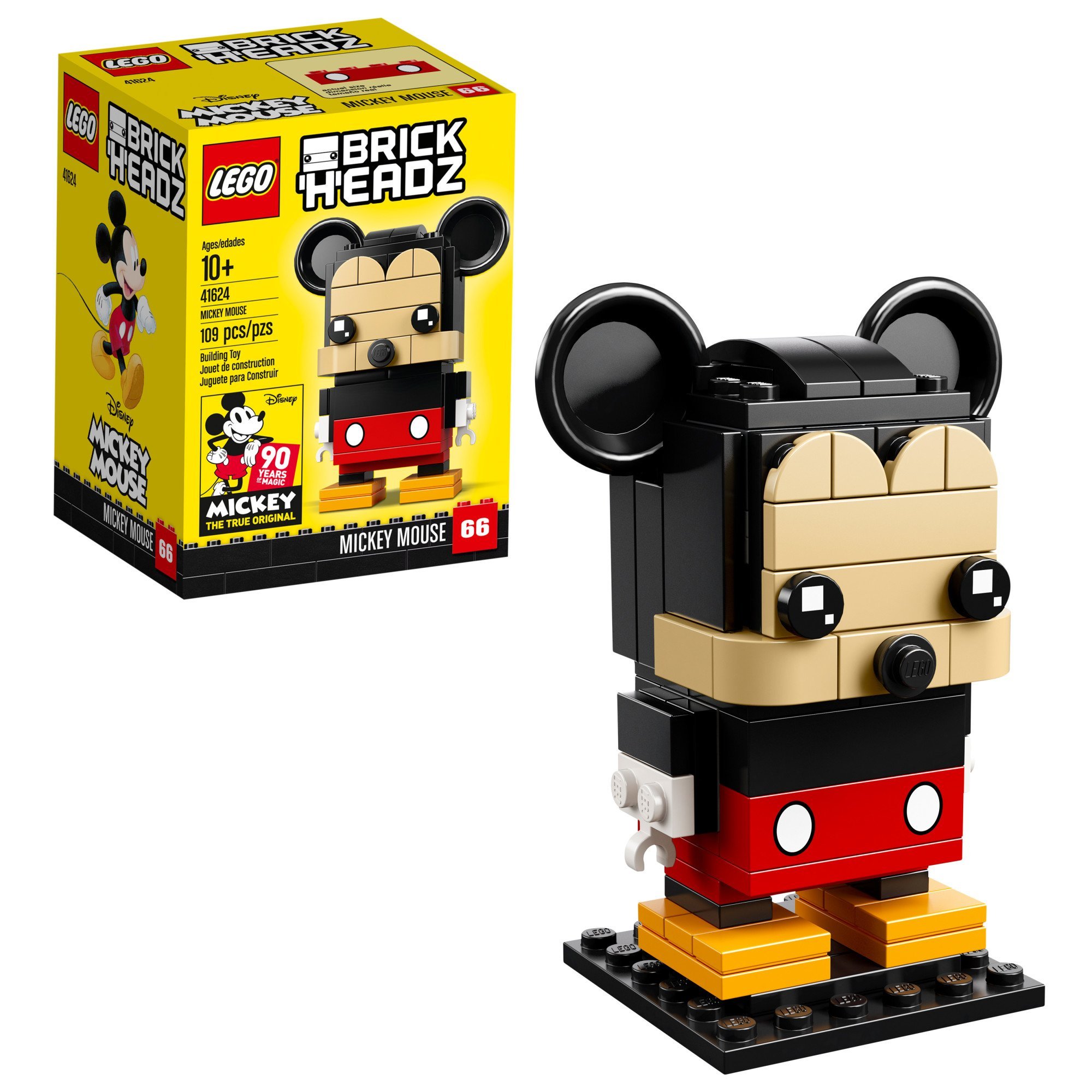 Book Cover LEGO BrickHeadz - Mickey Mouse [41624 - 109 pcs]