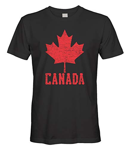 Men's Canadian Flag Canada Maple Leaf T-Shirt