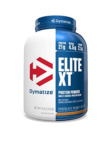 Dymatize Elite XT Protein Powder Blend Chocolate Peanut Butter, 4 lbs
