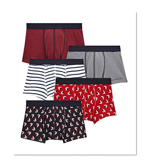 Petit Bateau Boxer Garçon (Lot de 5)