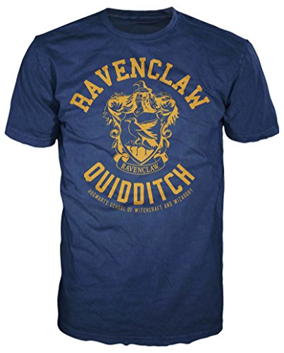 Book Cover Harry Potter Ravenclaw Quidditch Mens Hogwarts T-shirt