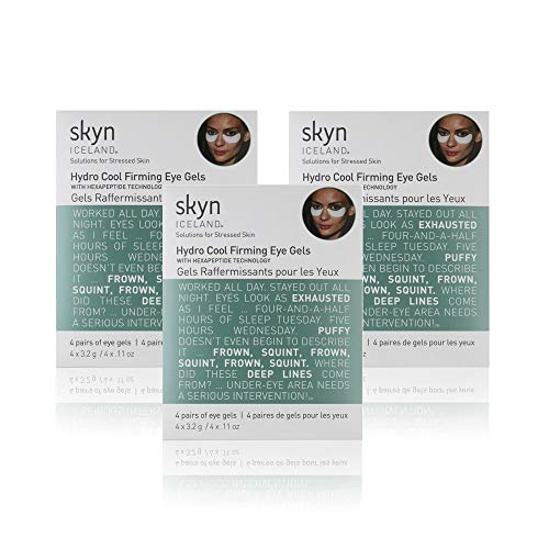 skyn ICELAND Hydro Cool Firming Eye Gel, Pack of 3