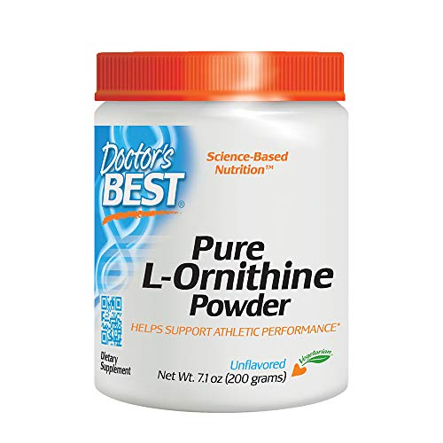 Doctor's Best Pure L-Ornithine Powder, 200 Gram