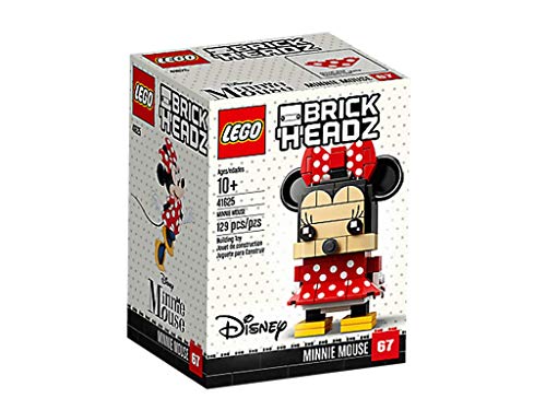 LEGO Brickheadz Minnie Mouse 41625 Building Kit (129 Piece), Multicolor