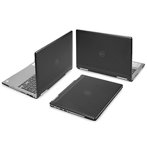 mCover Hard Shell Case for 2018 13.3" Dell Inspiron 13 7373 7370 2-in-1 Convertible (NOT Compatible with Any Other Dell Inspiron Models) Laptop (I13-7373 Black)