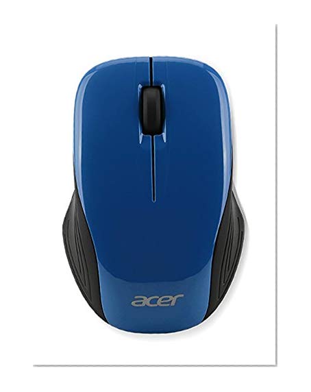 Book Cover Acer Wireless 2.4GHz Optical Mouse - Indigo Blue