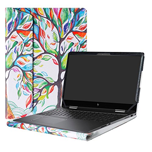 Alapmk Protective Case Cover For 15.6" HP Envy x360 15 15-bpXXX 15m-bpXXX/15m-bqXXX 15-bqXXX Series Laptop,Love Tree