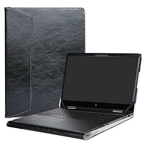 Alapmk Protective Case Cover for 15.6" HP Envy x360 15 15-bpXXX 15m-bpXXX (Such as 15M-BP012DX)/15m-bqXXX 15-bqXXX (Such as 15m-bq021DX) Laptop[Not fit 15-cnXXX/15-wXXX/15-aqXXX Series],Black