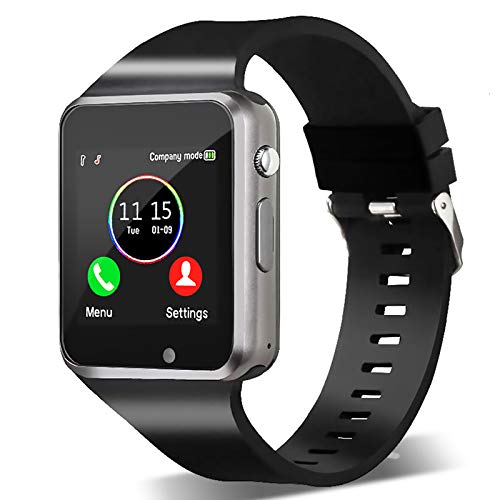 Bluetooth Smartwatch Unlocked Watch Phone can Call and Text with TouchScreen Camera Notification Sync for Android SumSung Huawei and IOS iPhone 7 8 X