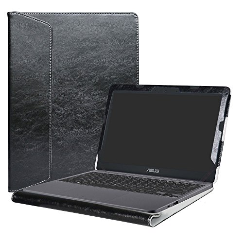 Alapmk Protective Case Cover for 11.6" HP Chromebook 11a 11a-naXXXX & ASUS VivoBook L203MA E203NA E200HA L200HA/Asus Chromebook C201 C201PA Laptop(Note:Not fit HP Chromebook 11a-nbXXXX),Black