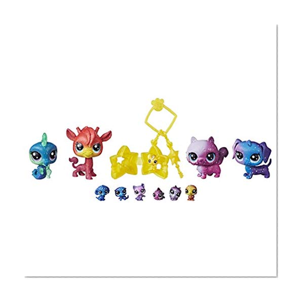 Littlest Petshop Littlest Pet Shop-Collection Galaxie Pack X11 TEENSIES, E2130, Varié