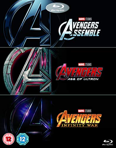 Book Cover Avengers Collection (1-3 Box-set) [Blu-ray]
