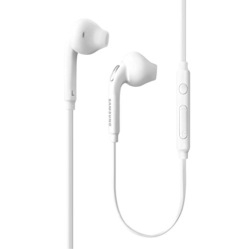 Samsung 3.5mm Earbud Stereo Quality Headphones for Galaxy S6 / S6 Edge and Galaxy S7 / S7 Edge EO-EG920LW