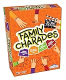 Outset Media Family Charades Game; 4 Games in 1 Box. Includes Movie, 80's 90's, Kids, Family Trivia for 2 or More Players, Ages 7 and up.