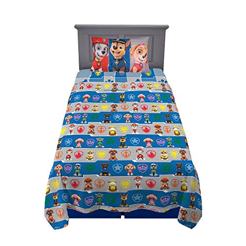 Book Cover Franco Kids Bedding Super Soft Sheet Set, 3 Piece Twin Size, Paw Patrol