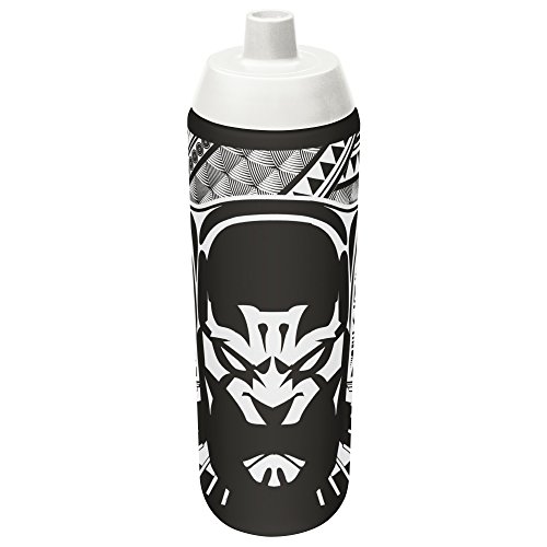 Book Cover Zak Designs Marvel Comics Black Panther 24 Ounce Reusable Water Bottle, Multicolored