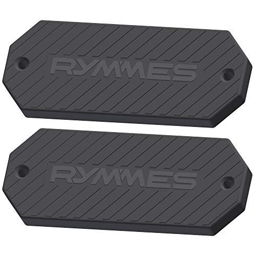 RYMMES Gun Magnet Mount Holster (45 lbs Rated) - HQ Soft Rubber Coated - Perfect Magnetic Holder for Concealed Your Weapon on Car, Truck, Wall, Vehicle & More - Powerful & Durable (2 Pack)