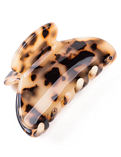 Book Cover Prettyou Handmade Celluloid Acetate French Design Barrettes Tortoise Shell Claws Hair Claw Luxury Fashion Accessories Hair Clip for Women