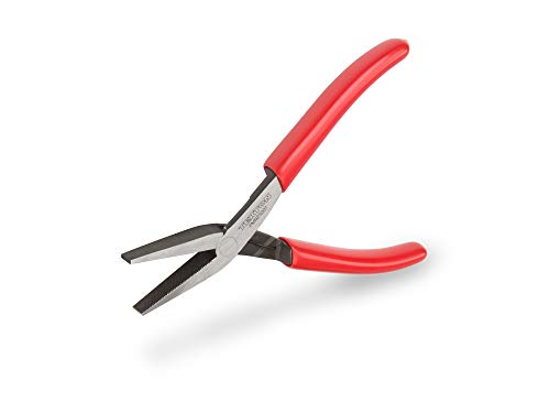 TEKTON Mini Flat Nose Pliers (Serrated Jaw) | PMN21001
