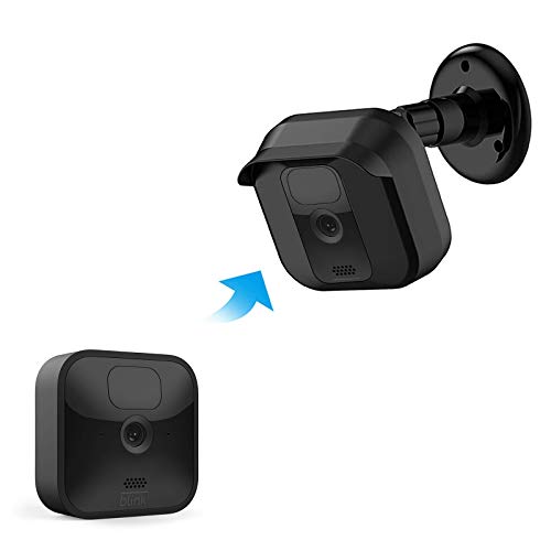 Book Cover Blink XT/ XT2 Camera Wall Mount Bracket,Weather Proof 360 Degree Protective Adjustable Indoor Outdoor Mount and Cover for Blink XT/ XT2 Home Security Camera System(Black(1 Pack))