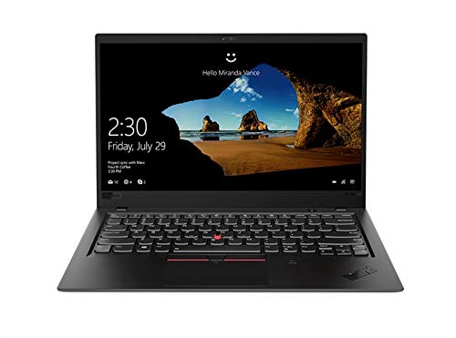 Lenovo X1 Carbon 6th Generation Ultrabook: Core i7-8550U, 16GB RAM, 512GB SSD, 14Inch Full HD Display, Backlit Keyboard