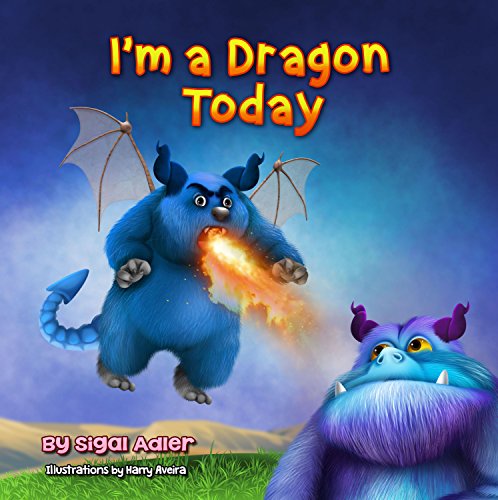 Book Cover I'm a Dragon Today: Sometime parents can be 