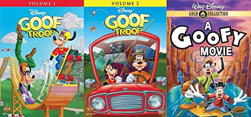 Book Cover Goofy Collection - Disney's Goof Troop Volume 1 & 2 and A Goofy Movie (Gold Collection) 7-DVD Bundle