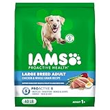 IAMS Proactive Health Large Breed Dry Dog Food, Adult Dry Dog Food for Large Breeds, Chicken, 40 lb. Bag