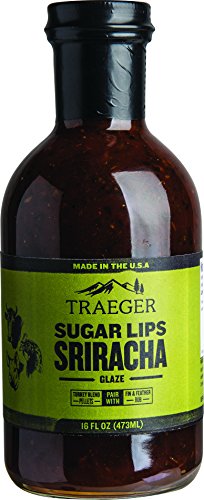 Traeger Grills SAU032 Sugar Lips Sriracha Glaze Sauce, 16 OZ, Brown