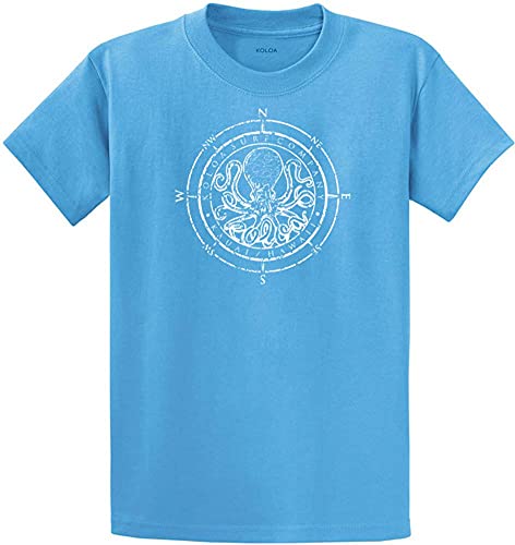 Koloa Surf Octopus Logo Mens Heavy Cotton T-Shirts in Regular, Big & Tall