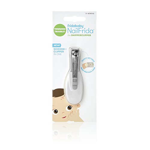 Book Cover NailFrida The SnipperClipper by Fridababy The Baby Nail Clipper with Safety spyhole for Newborns and up