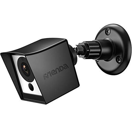 Camera Cover for iSmart Alarm Spot Camera, Black Skin Cover with Security Wall Mount, Weather Resistant, Against Rain and Dust (No include Camera)