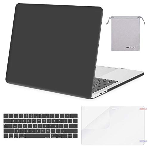 MOSISO MacBook Pro 15 Case 2017 & 2016 Release A1707, Plastic Hard Shell with Keyboard Cover with Screen Protector with Storage Bag for Newest MacBook Pro 15 Inch with Touch Bar, Deep Teal