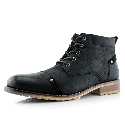 Ferro Aldo Colin MFA806033 Men's Stylish Mid Top Boots for Work Or Casual Wear