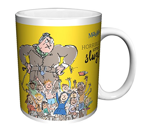 Culturenik Roald Dahl MATILDA QUOTE TRUNCHBULL HORRIBLE LITTLE SLUGS Classic Literature Book Ceramic Gift Coffee Tea Cocoa Mug (11 C-HANDLE CERAMIC MUG)