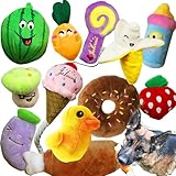 Jalousie 12 Pack Dog Squeaky Toys Cute Plush Toys for Small Medium Dog Pets