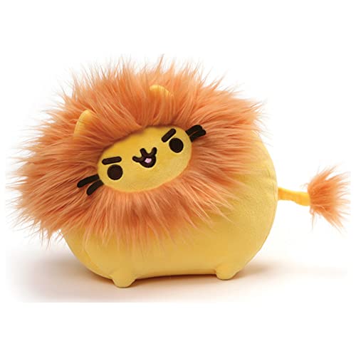 GUND Pusheen Pusheenimal Lion Stuffed Plush, Orange & Yellow, 13"