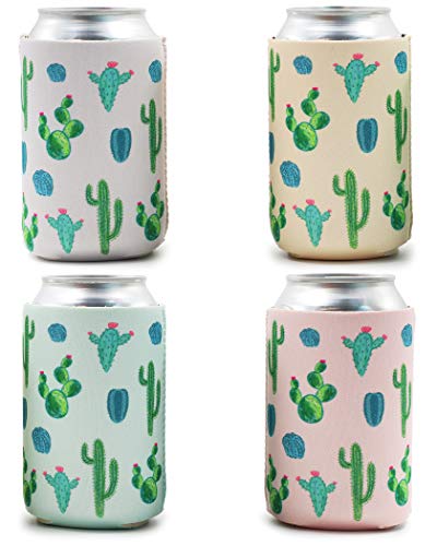 Blue Panda 12-Pack Cactus Desert Beer Can Cooler Sleeve Covers