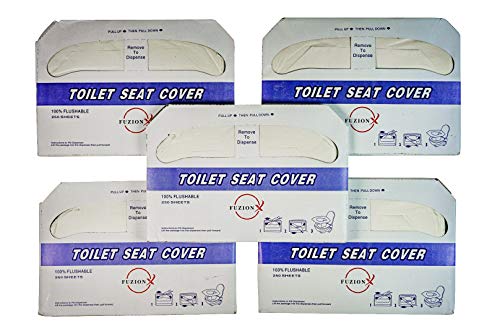 Book Cover Toilet seat Cover Disposable (5 Packs)