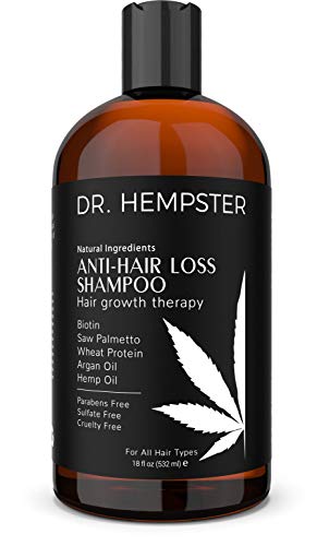 Hair Loss and Biotin Shampoo - Thickens & Enriches Thinning Hair for Men & Women - Potent Natural Organic Ingredients - No Parabens or Sulphates - Vegan, All Hair Types 18 fl Oz (Shampoo)