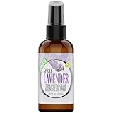 Healing Solutions Lavender Spray 4 oz – Water Infused with Lavender Essential Oil – Aromatherapy Oil Spray