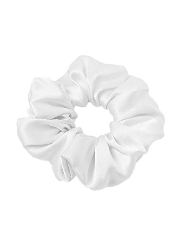 LilySilk Silk Charmeuse Scrunchy -Regular -Scrunchies For Hair - Silk Scrunchies For Women Soft Hair Care