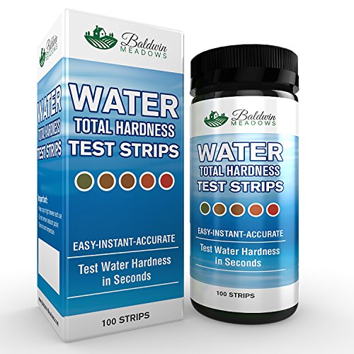 Book Cover Total Hardness Water Test Strips Kit, Best Test for Determining Total Hardness Ranging from 0-425 mg/l, Accurate Results in Seconds! 100 Count