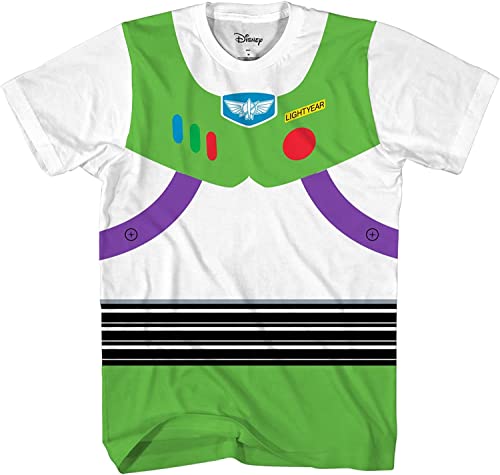 Toy Story Buzz Lightyear Astronaut Costume Adult T-Shirt