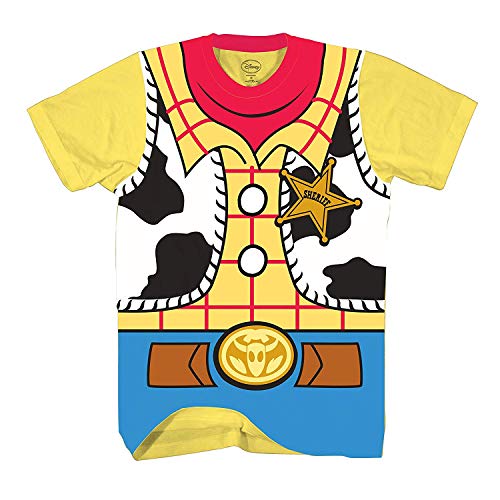 Toy Story Sheriff Woody Cowboy Costume Adult T-Shirt