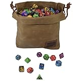 Hide & Drink, Golf Valuables Field Pouch Handmade from Waxed Canvas (Fatigue)
